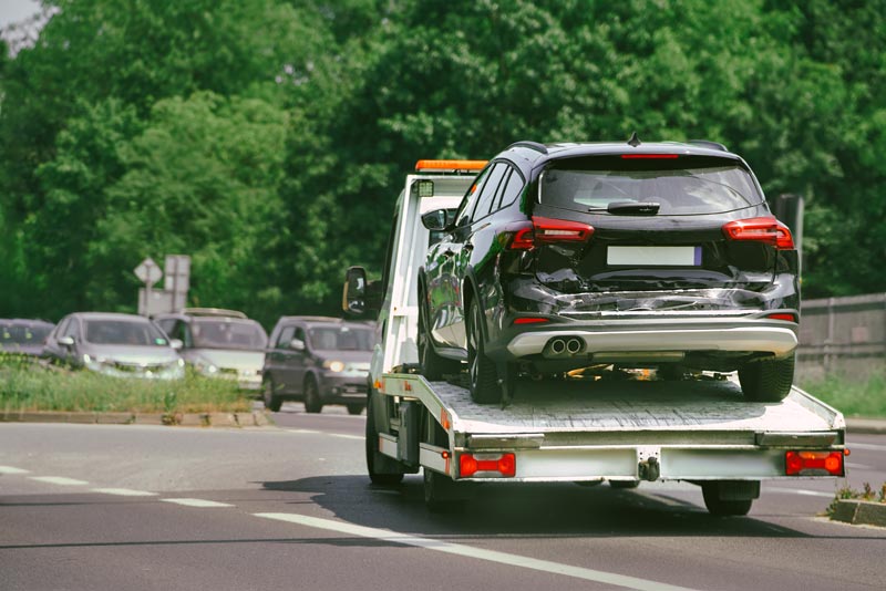 Auto verkaufen mitten der Verkehrszeit